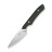 Нож фиксированный карманный Civivi High Grass Field Knife (7,4 см) 14C28N / Micarta зеленый с чехлом