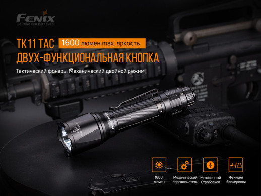 Тактичний ліхтар Fenix TK11 TAC Luminus SST40