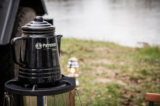 Кавоварка-перколятор Petromax Tea and Coffee Percolator Perkomax 1,3 л Чорний