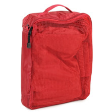 Сумка дорожня на колесах Members Foldaway Wheelbag 105/123, червоний