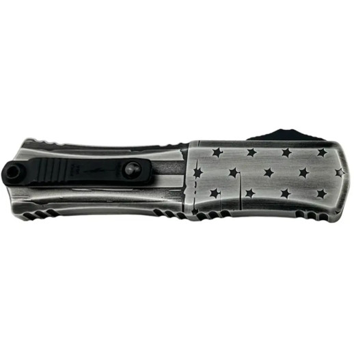 Ніж Microtech Hera II Mini D/E 2.95" Dark Flag Standard gray