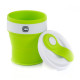 Чашка складана з кришкою зелена СИЛА (350 мл)