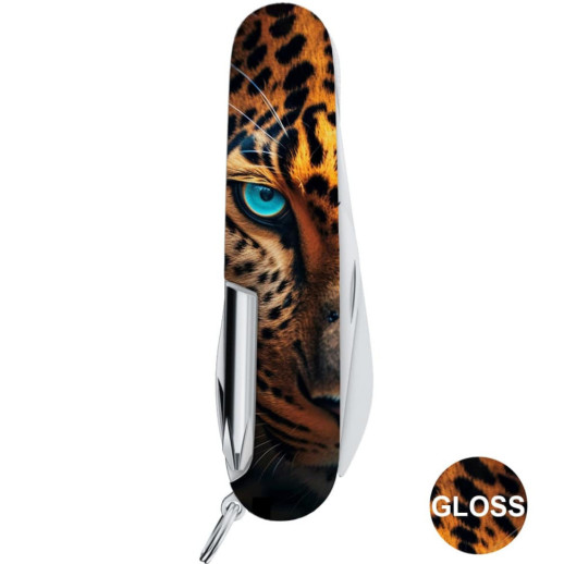 Складаний ніж Victorinox HIKER ANIMAL Леопард