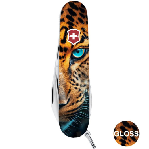 Складаний ніж Victorinox HIKER ANIMAL Леопард