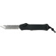 Ніж Heretic Hydra Tanto Stonewash Serrated Black