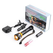 Ліхтар Police 12v 8055-XPE, zoom, USB power bank, ак.18650