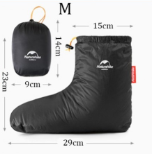 Черевики на гусячому пуху Naturehike NH18S023-T, розмір 40-44, чорні