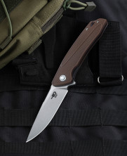 Складаний ніж Bestech Knives SPIKE Nylon + Glass fiber, бежевий