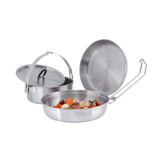 Набір посуду Tatonka Camp Set Regular, Silver (TAT 4113.000)