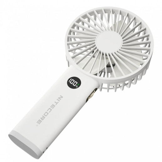 Портативний вентилятор Nitecore NEF03 (підсвічування, OLED-дисплей), рожевий