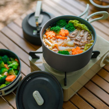 Каструля з кришкою туристична алюмінієва Naturehike Wild Trekking CNK2450CF010, 3 л