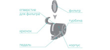 Назальний Розширювач Nasal Booster Whirl (бустер для носа)