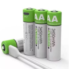 Акумулятор LiitoKala LA-3450T AA на 3450мАг 1.5V type-C