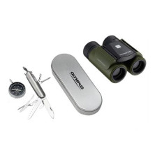 Бінокль Olympus RC II WP 8x21 оливково-зелений + ПЕННІФ і компас V501013ee010