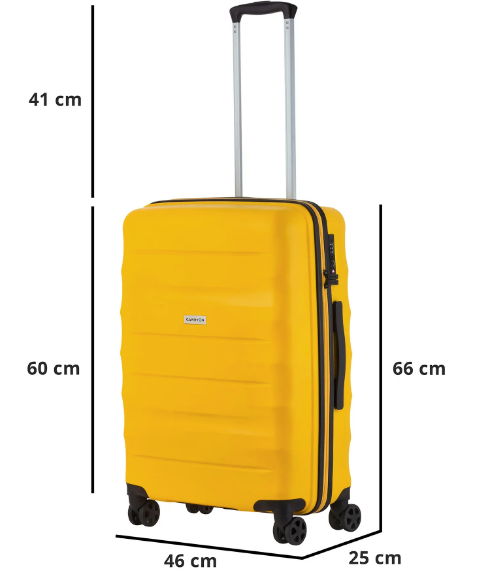 Валіза CarryOn Porter (M) Yellow (502455)