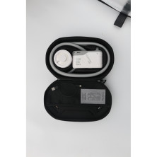 Душ портативний з насосом на акумуляторі Flextail Max Shower із чохлом, білий