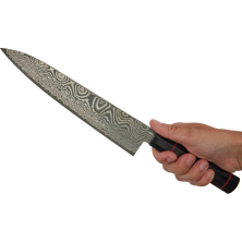 Ніж кухонний Kanetsune Namishubuki Wa-Gyutou, 210 mm
