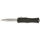 Ніж Microtech Hera II Mini Double Edge Stonewash black