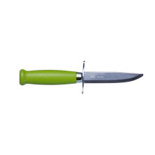 Ніж Morakniv Scout 39 Safe Green (розкритий блістер, скол на кінці леза)