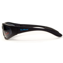 Окуляри BluWater Samson-2 Polarized (gray) чорні
