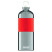 Пляшка для води SIGG CYD Alu, 1 л, червона