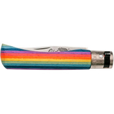 Ніж Old Bear Rainbow S, 420 steel, wood handle, rainbow