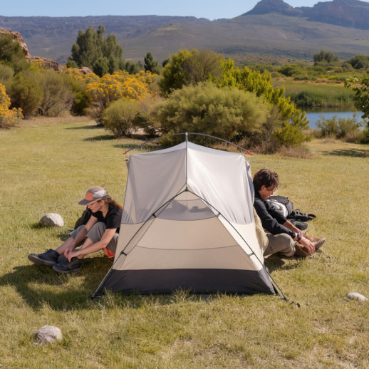 Намет надлегкий двомісний Naturehike Mongar Hiking Tent Pro CNK2550WS037, 20D, зелений