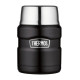 Термос для їжі Thermos з ложкою 470мл матово-чорний (173022)