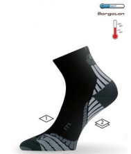 Термошкарпетки трекінг Lasting ITL 908 чорний /сірий S