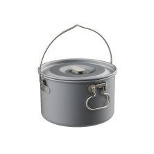 Каструля-казанок з кришкою туристична алюмінієва Naturehike Wild Trekking CNK2450CF010, 3 л