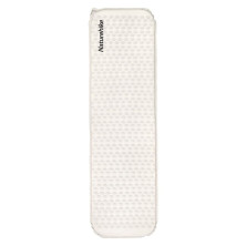 Матрац туристичний надувний одномісний Naturehike CNK2300DZ013, 185x55x3.5 см, світло-сірий, прямокутний
