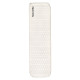 Матрац туристичний надувний одномісний Naturehike CNK2300DZ013, 185x55x3.5 см, світло-сірий, прямокутний