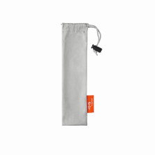 Ложка-вилка з відкривалкою для пляшок титанова TiTo Titanium блакитна з мішечком