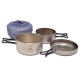 Набір туристичного посуду Alb Forming 664 Titanium Camping Set Ii