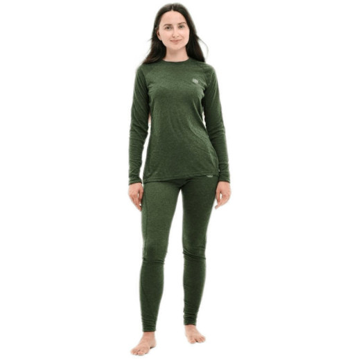 Термофутболка жіноча Turbat Retezat Top Wmn kombu green - L - хакі