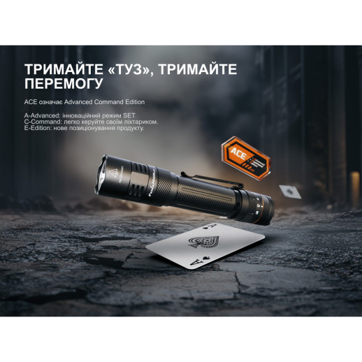 Ліхтар тактичний ручний Fenix PD45R ACE 3200лм