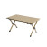 Складаний стіл Naturehike Star Jane T01 CNK2550JJ018, 89х60 см, вуглецева сталь, бежевий