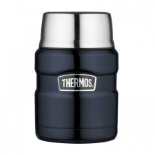 Термос для їжі Thermos з ложкою 470мл синій (173020)