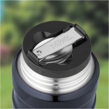 Термос для їжі Thermos з ложкою 470мл синій (173020)