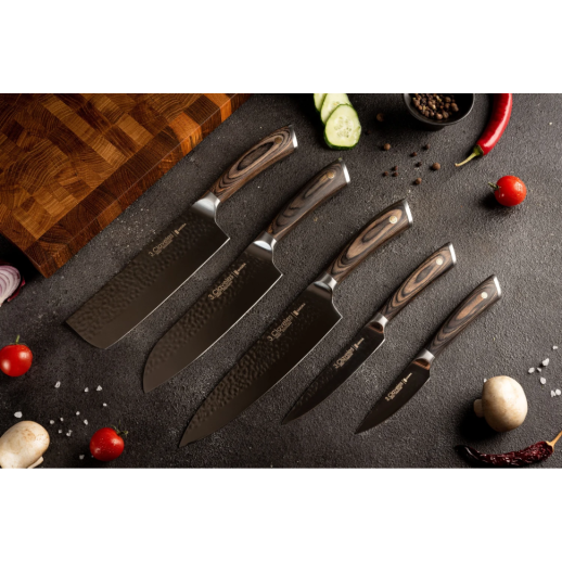 Набір з 5 кухонних ножів, SAKURA 3claveles OH0018, Іспанія