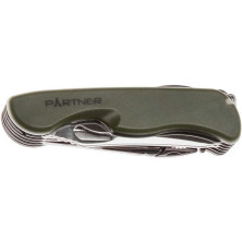 Ніж Partner HH072014110OL, olive, 11 інструментів