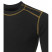 Термофутболка Робоча тепла сорочка Aclima з круглим вирізом чорна XL