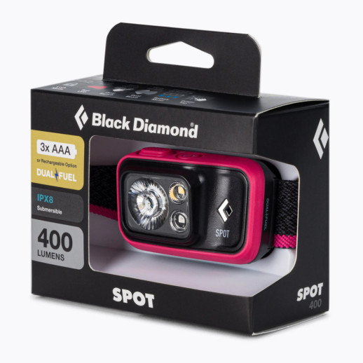 Ліхтар налобний Black Diamond Spot 400 Ultra Pink