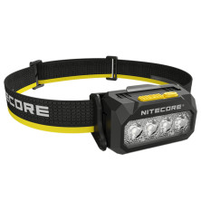 Налобний ліхтар Nitecore HA27 UHE MCT (800 люмен, 10 режимів, 3x AAA, 1xHLB1500, USB-C)