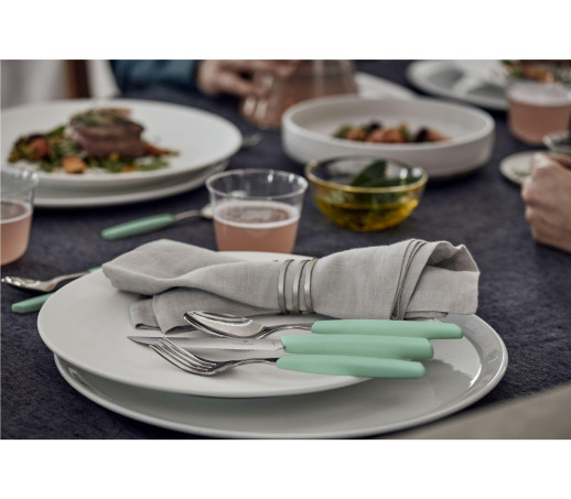 Набір посуду Victorinox Swiss Modern з 24 предметів Swiss Modern, Table Set Steak Knife), 24 Pieces, м'ятний