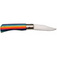 Ніж Old Bear Rainbow XS, 420 steel, wood handle, rainbow