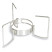 Підставка для спиртового пальника Tatonka Stand Alcohol Burner, Silver (TAT 4132.000)