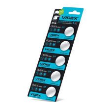 Батарейки літієва Videx СR 2016 5pcs BLISTER CARD