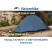 Намет надлегкий тримісний Naturehike Cloud Up Pro CNK2350WS020, 20D, блакитний