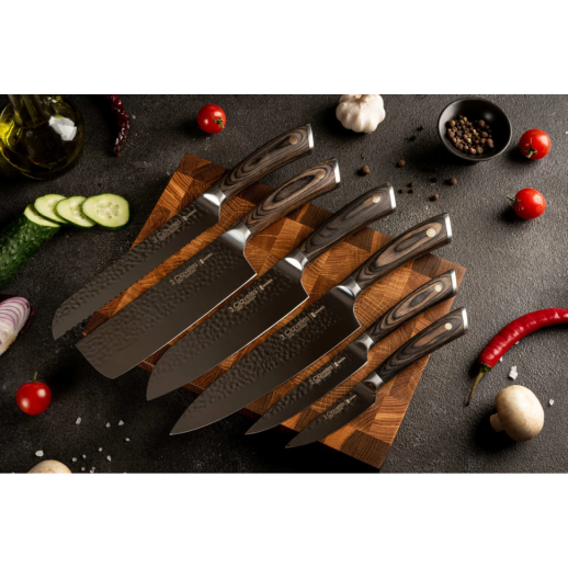 Набір з 6 кухонних ножів, SAKURA 3claveles OH0002, Іспанія